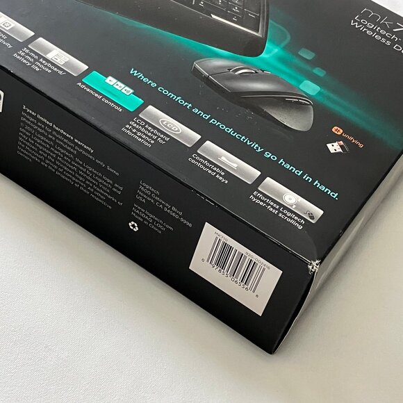 LOGITECH | MK710 Performance Wireless Desktop Mouse & Keyboard Combo NEW - Picture 4 of 10